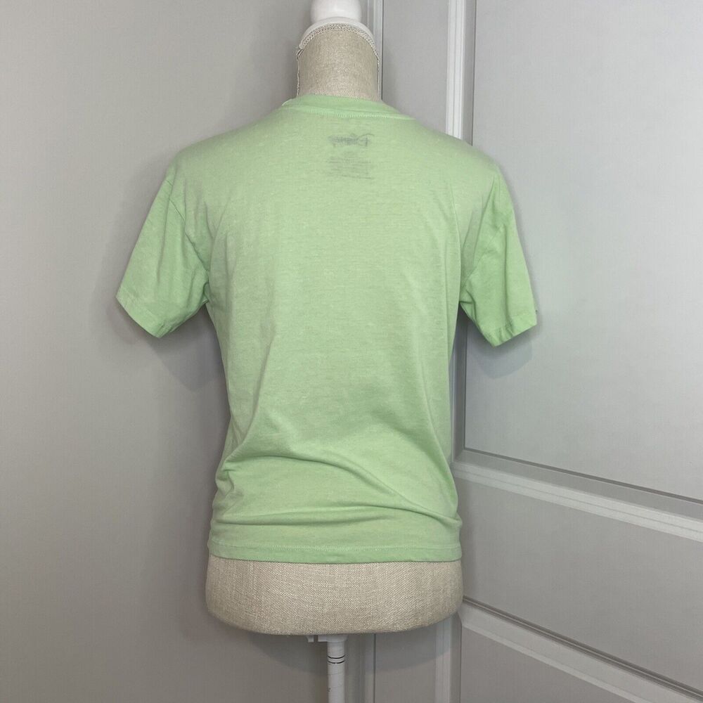 Disney Lilo and Stitch Ohana Means Family T Shirt Short Sleeve Green Junior's S - Picture 3 of 12